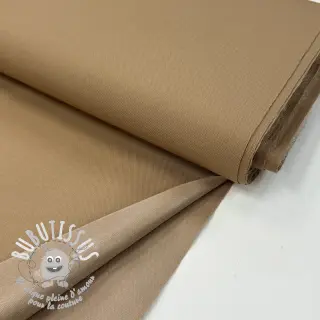 Tissu imperméable camel