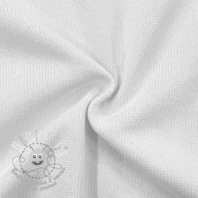 Tissu tricot BABY KNIT white