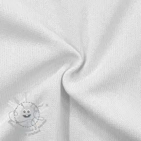 Tissu tricot BABY KNIT white
