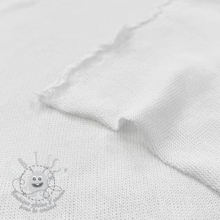 Tissu tricot BABY KNIT white