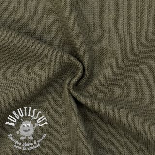 Tissu tricot BABY KNIT camo green