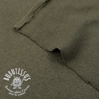 Tissu tricot BABY KNIT camo green