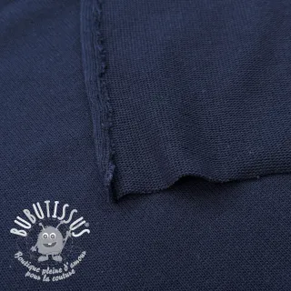 Tissu tricot BABY KNIT navy