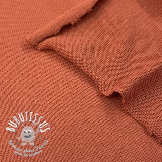 Tissu tricot BABY KNIT rust