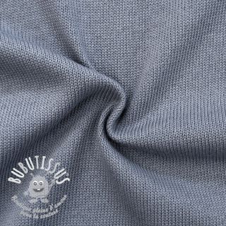 Tissu tricot BABY KNIT steel blue