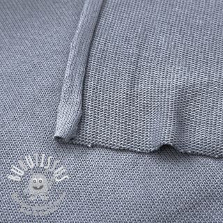 Tissu tricot BABY KNIT steel blue