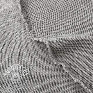Tissu tricot BABY KNIT light grey