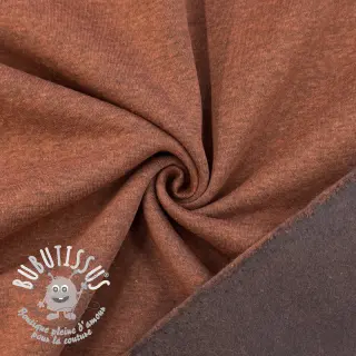 Sweat envers minkee MELANGE brick