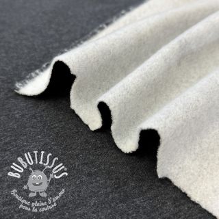 Sweat envers minkee MELANGE dark grey