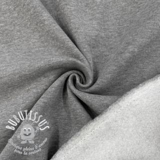 Sweat envers minkee MELANGE middle grey