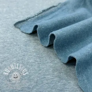 Sweat envers minkee MELANGE old blue