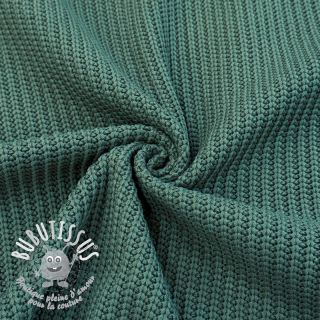 Tissu tricot BIG KNIT ocean green