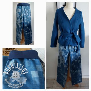 JEANS DENIM Patchwork fancy design A