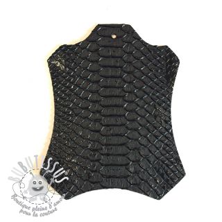 Simili cuir COBRA noir