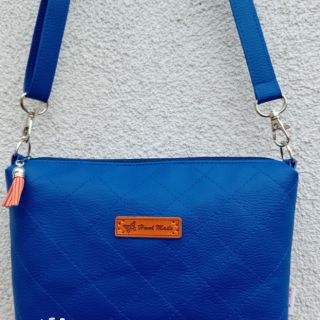 Simili cuir KARIA bleu