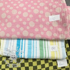 Paquet de tissus – double gaze de coton 2324