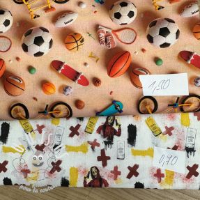 Paquet de tissus - coton 4673