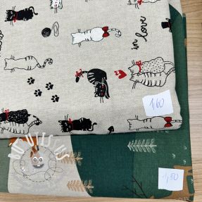 Paquet de tissus  décoratifs 1473