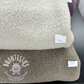 Last pieces package DOUBLE FACE FLEECE TEDDY 020