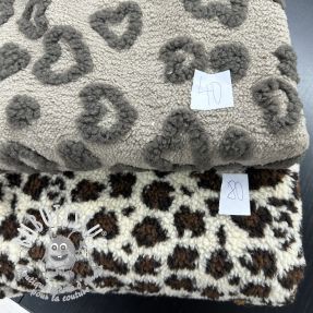 Last pieces package Tissu de manteau TEEDY 042