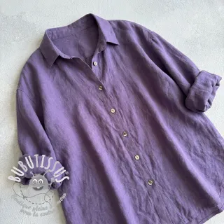 Lin lavé STONEWASHED PREMIUM lavender