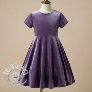  Velours  VELVET STRETCH violet