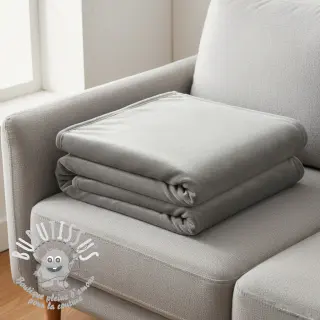  Velours  VELVET STRETCH light grey