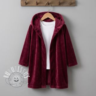  Velours  VELVET STRETCH bordeaux