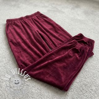  Velours  VELVET STRETCH bordeaux