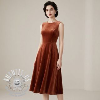  Velours  VELVET STRETCH brick