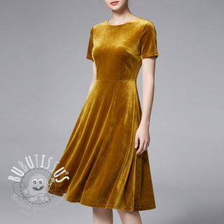  Velours  VELVET STRETCH camel