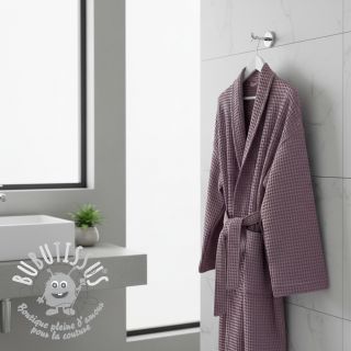 Tissu nid d’abeille mulberry