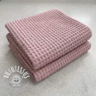 Tissu nid d’abeille lilac