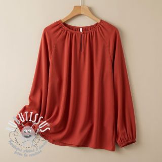 Viscose RADIANCE terra cotta