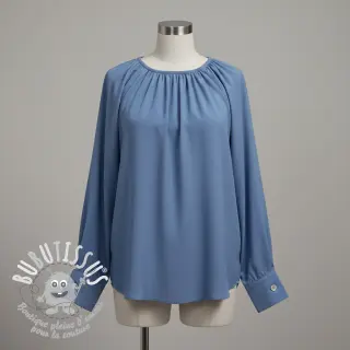 Viscose RADIANCE blue shadow