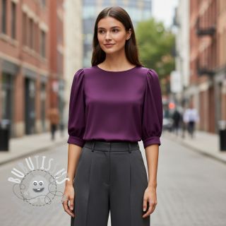 Viscose RADIANCE dark purple