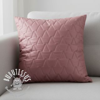 Tissu matelassé Triangle rouge