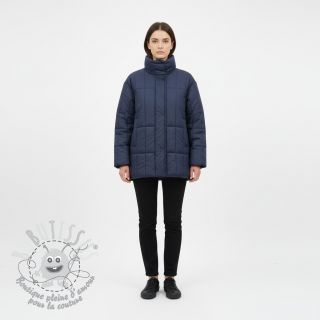 Tissu matelassé Classic navy