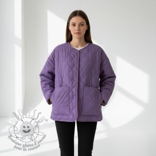 Tissu matelassé Round grape