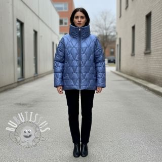 Tissu matelassé Triangle jeans