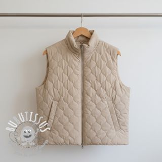 Tissu matelassé Round sand