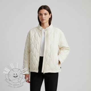 Tissu matelassé Round ecru