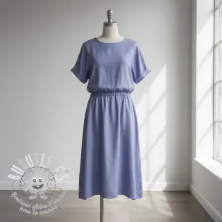 Lin lavé 170 g blue grey