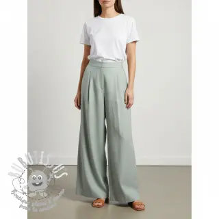 Lin lavé 170 g sage grey