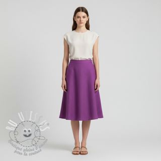 Lin lavé orchid purple