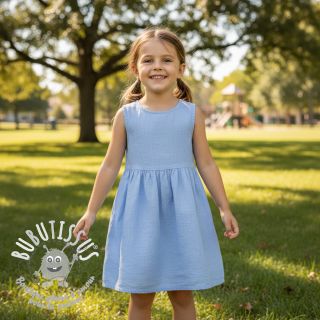 Lin lavé lavender blue