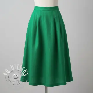 Lin lavé 170 g grass green