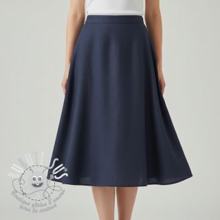 Lin lavé 170 g navy