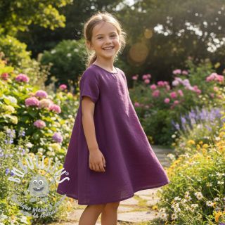 Lin lavé 170 g mulberry