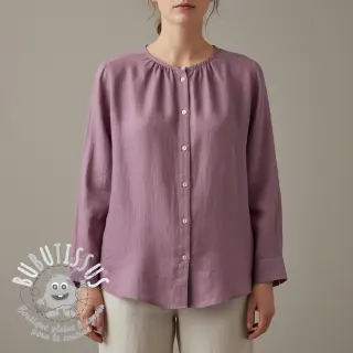 Lin lavé 170 g rouge